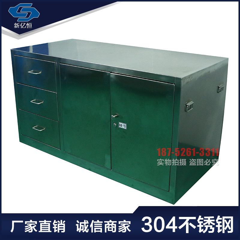 304 stainless steel cabinet worktable